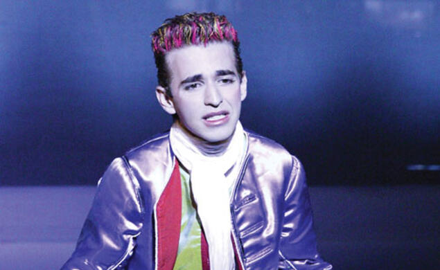 LIVE.Costanzo_Zefirino.jpg Costanzo as Zefirino in his senior-thesis production of “The Double Life of Zefirino.”