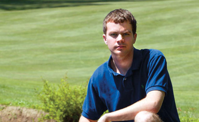 John Burford ’12’s story of fraternity hazing drew widespread attention. He said pledges had to break the ice and swim naked across this pond at Springdale Golf Club.
