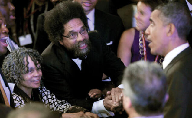 Professor Cornel West *80 said President Barack Obama “cussed me out” during this exchange after Obama’s National Urban League speech last year in Washington, D.C.