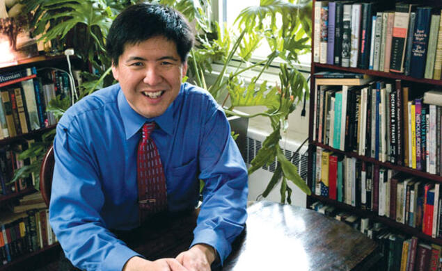 LIVE.RR_Wang.jpg Engaging in intellectual and physical pursuits is the best way to maintain healthy brain function later in life, says Sam Wang, a Princeton associate professor of molecular biology and neuroscience.