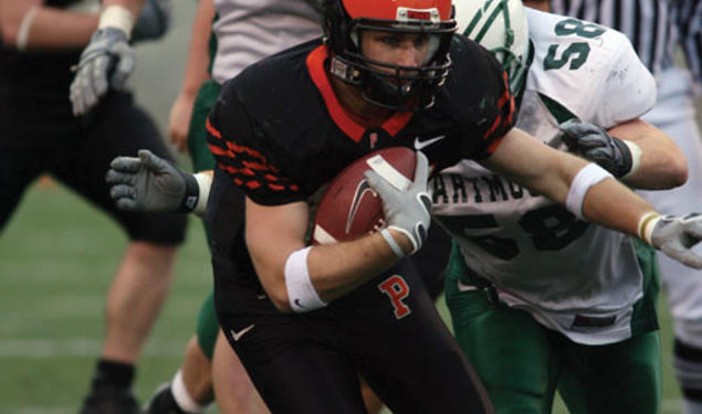 R.C. Lagomarsino ’09, above, suffered a concussion vs. Dartmouth in 2006. Dr. Margot Putukian, below, led the development of Princeton’s concussion-management plan.