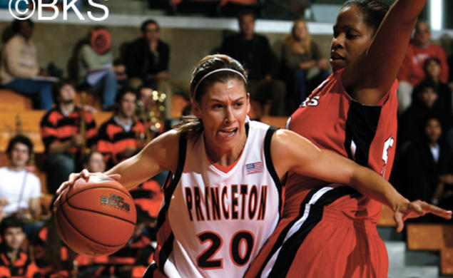 Meagan Cowher ’08 has climbed to fourth on Princeton's career scoring list.