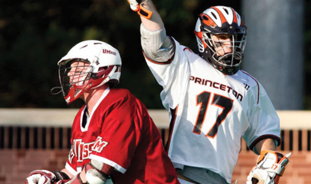 Mark Kovler ’09 in action against UMass.