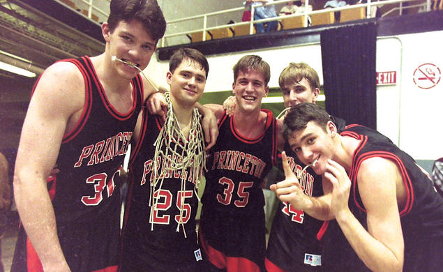 James Mastaglio and teammates
