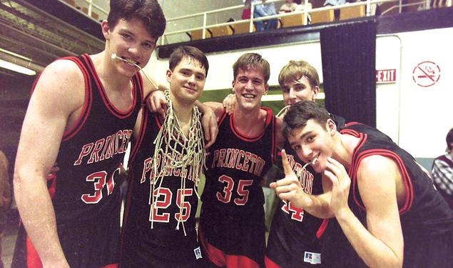 James Mastaglio and teammates