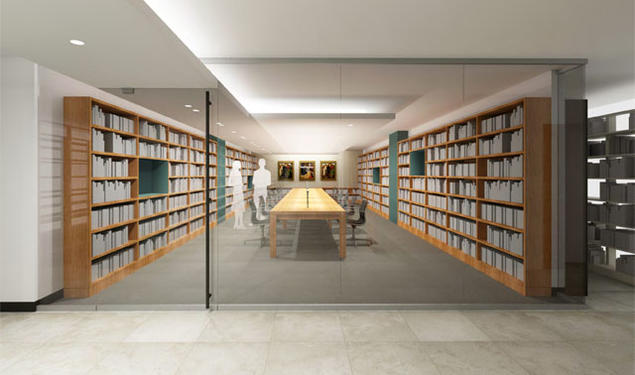 A Floor reading room – Anticipated completion date: October 2013.