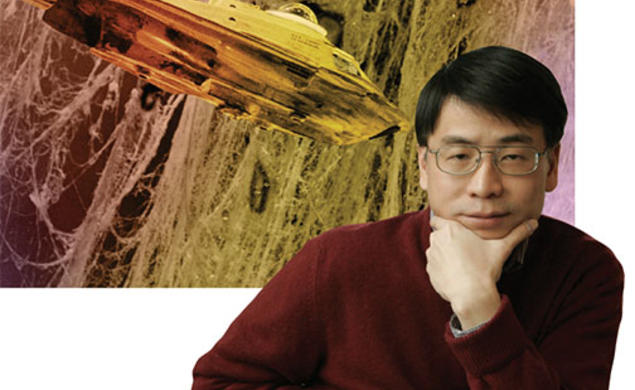 Professor Haw Yang is building a robot designed to travel inside a cell, much like the tiny submarine, above, that slips into someone’s bloodstream in the 1966 science-fiction 