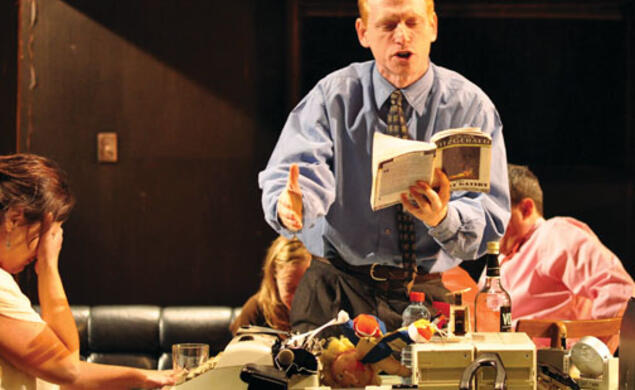 NB_Gatz.jpg The actor Scott Shepherd in “Gatz.”