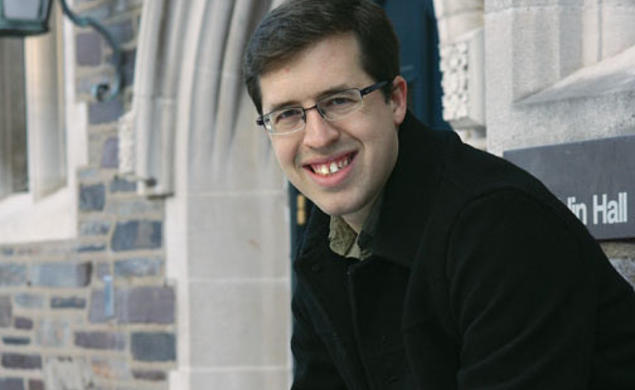 Joshua Haecker ’13, believed to be  the only U.S. veteran currently enrolled as a Princeton undergraduate.