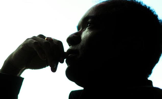 Silhouette of author Damon Young