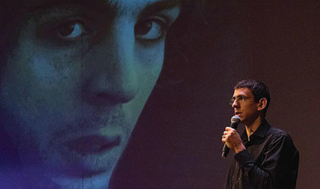 Gilad Cohen GS with an image of Pink Floyd’s Syd Barrett.