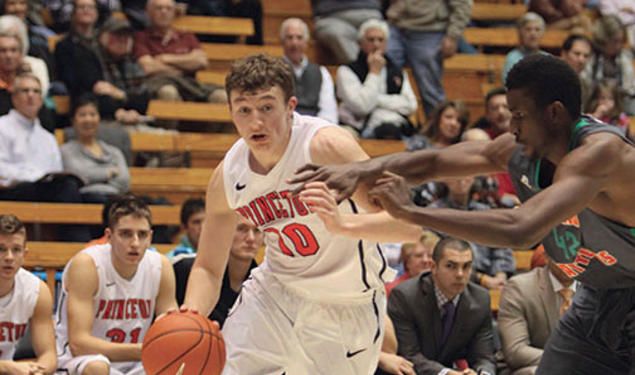 Freshman forward Spencer Weisz was in the starting lineup for Princeton’s season-opening win against Florida A&M Nov. 10.