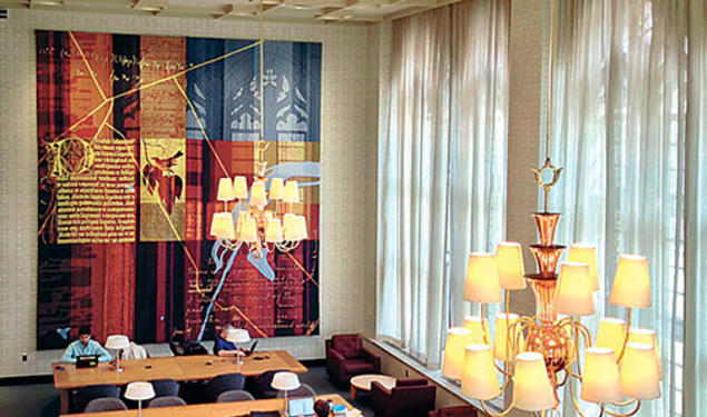 Firestone’s third-floor reading room