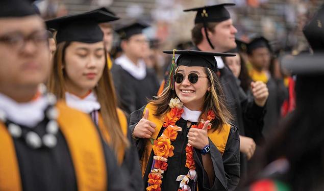 Ella Gilman Pang ’22 was among 1,234 graduates in the Class of 2022.