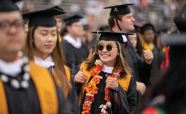 Ella Gilman Pang ’22 was among 1,234 graduates in the Class of 2022.