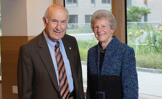 Gilbert Omenn ’61 and Martha Darling *70