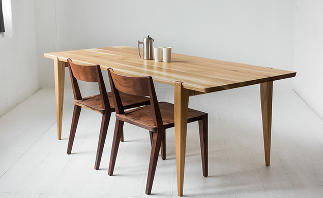 Scandinavian table and chairs
