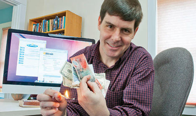 Gavin Andresen ’88 is working to make Bitcoin more efficient and secure. 