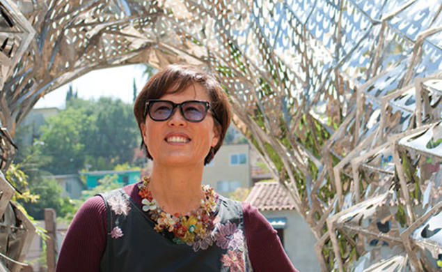 Architect Doris Kim Sung ’86 experiments with thermo-bimetals to create self-ventilating buildings.