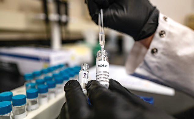 Testing drug samples