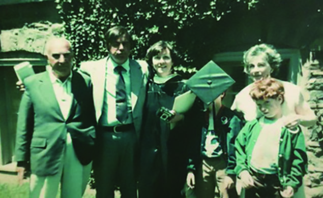 Eleanor A. Vivona-Vaughan ’79 with family