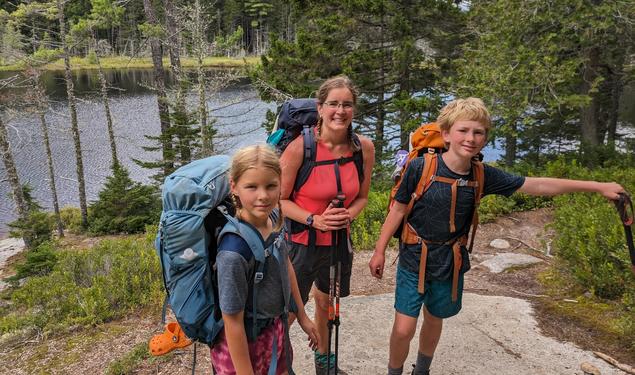 This Alumna Hiked 270 Miles of the Appalachian Trail With Her Children