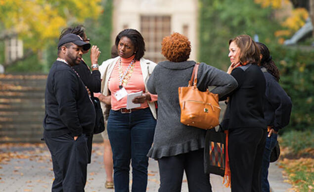 The event brought 750 alumni and guests back to campus.