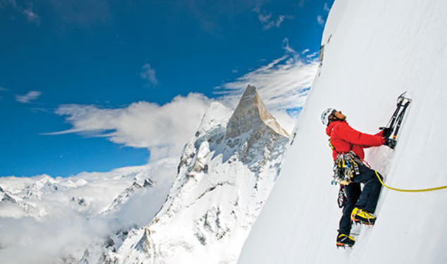 Three elite climbers try to conquer the most technically difficult peak in the Himalayas in the film Meru.