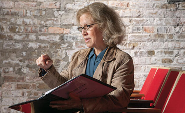 Once a lawyer, Lauren Taslitz ’79 now writes musicals.
