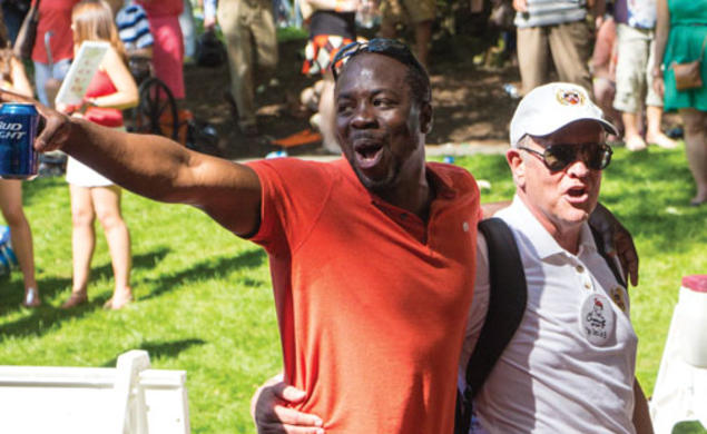 PASSING THROUGH THE P-RADE — submitted by Marc Aaron Melzer ’02