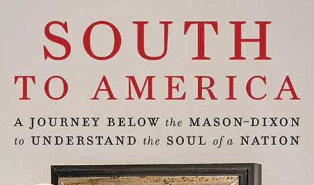 This is the cover of the book, "South to America."