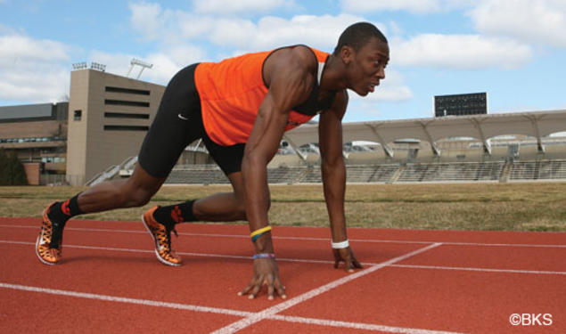 At the indoor NCAA Championships March 8, Austin Hollimon ’13 ran the 400-meter leg for Princeton’s distance-medley relay team, which beat 11 other teams for the title.