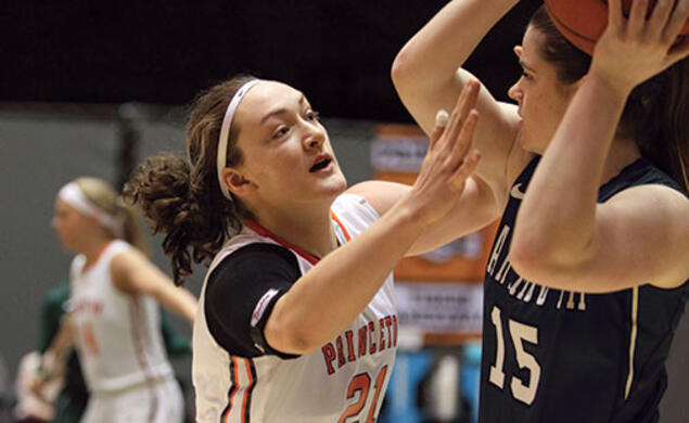 Alex Wheatley ’16 and the Tigers have held opponents to an average of 52 points per game.