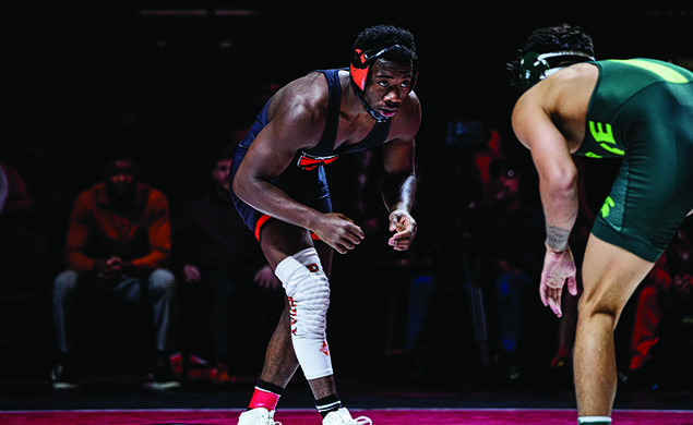 Quincy Monday ’23 wrestling