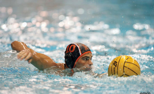 Drew Hoffenberg ’15 is a standout on the men’s water polo team, which is one of the top-ranked teams outside of California. 
