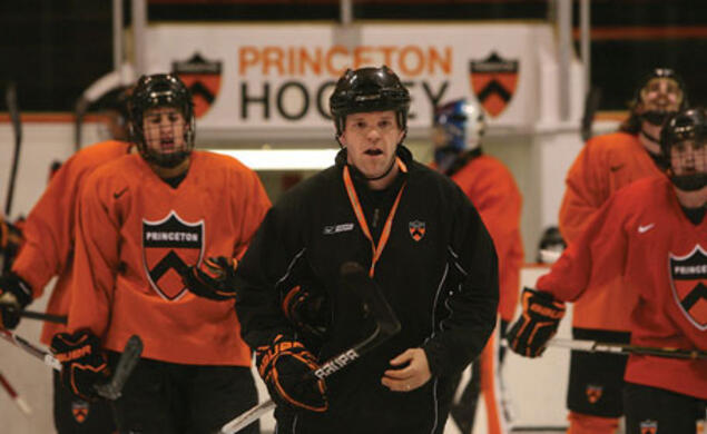 Bob Prier played minor-league hockey until he was sidelined by an injury.