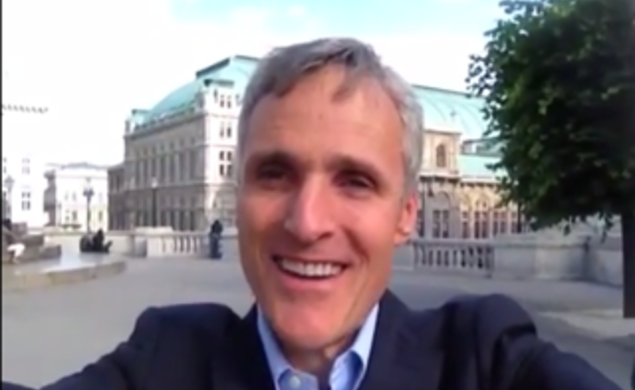A screen shot from one of Rick Hamlin â77âs #60SongsIn60Days videos. (Courtesy Rick Hamlin)