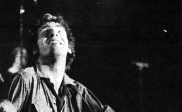 Bruce Springsteen and the E Street Band, 1978: Fans of New Jersey's best-known rocker enjoyed a legendary three-hour set at Jadwin -- and damaged the basketball court and indoor track. (Photo: Lee C. Ackerley '83)