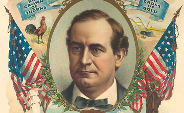 Campaign poster, William Jennings Bryan