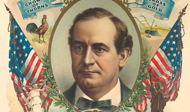 Campaign poster, William Jennings Bryan