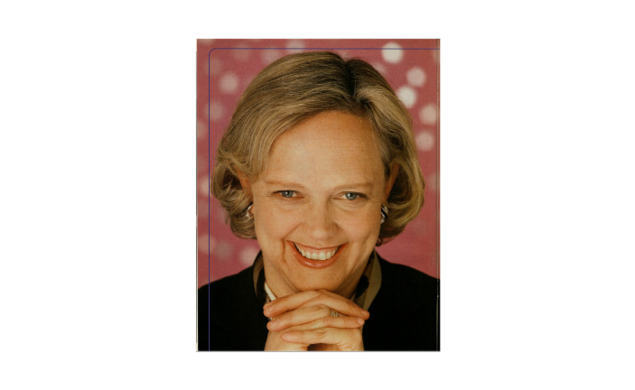 A Headshot of Meg Whitman Smiling for the Camera