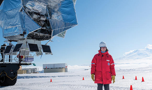 Grad Student Uses Balloons with Telescopes to Study the Cosmos