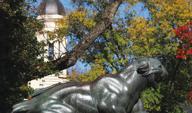 Statue of tiger