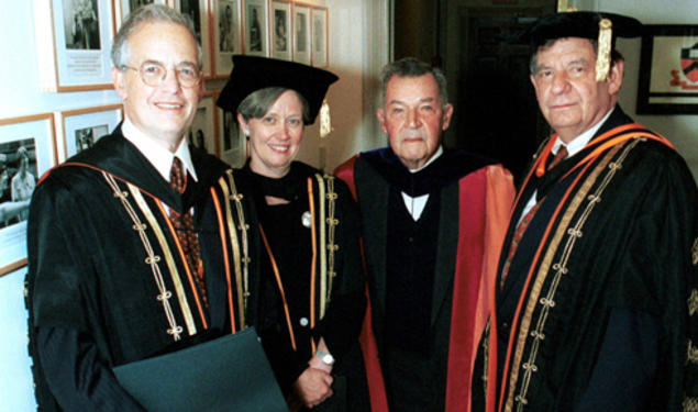 2001: After 15 years on the biology faculty, Shirley Tilghman is formally installed as Princeton’s 19th president Sept. 28, 2001. In her speech, Tilghman addresses the recent Sept. 11 terrorist attacks, saying that “history will judge us in the weeks 