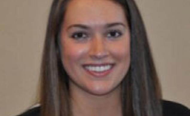 Sarah Daschbach â16âs serves helped Princeton open the Ivy League season with a win over Penn. (Office of Athletic Communications)