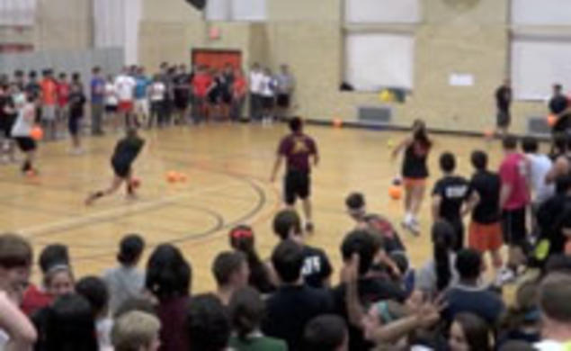 The 2012 Princeton Dodgeball Tournament drew 105 teams.