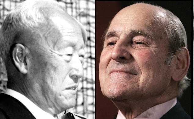 A sampling of the Princetonians who readers felt deserved to be on the top-25 list: from left, Syngman Rhee *1910, Jim Lebenthal '49, Eugene O'Neill 1910, Cornel West '80