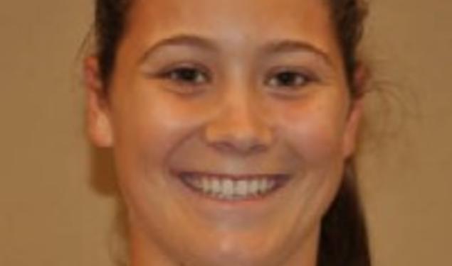 Olivia Hompe â17 leads Princeton with 19 goals, including five in Saturdayâs win over Harvard. (Office of Athletic Communications)