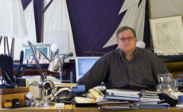 Eric Kuhne *83 and his firm designed Titanic Belfast, a new exhibition center that opened March 31. (Photo: Ron Kennard/Wikipedia)