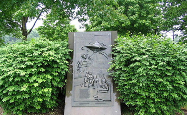 TWW Monument at Grover’s Mill: Target of opportunity
